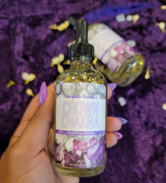 Crown Chakra Hair Oil