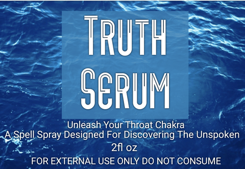 Truth Serum: Throat Chakra Spell Spray